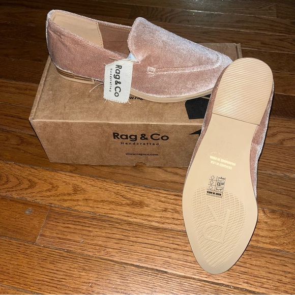 Rag & Co Taupe Luxe Lap Moc Toe Flat Women’s Size 10 Handcrafted - Picture 2 of 13